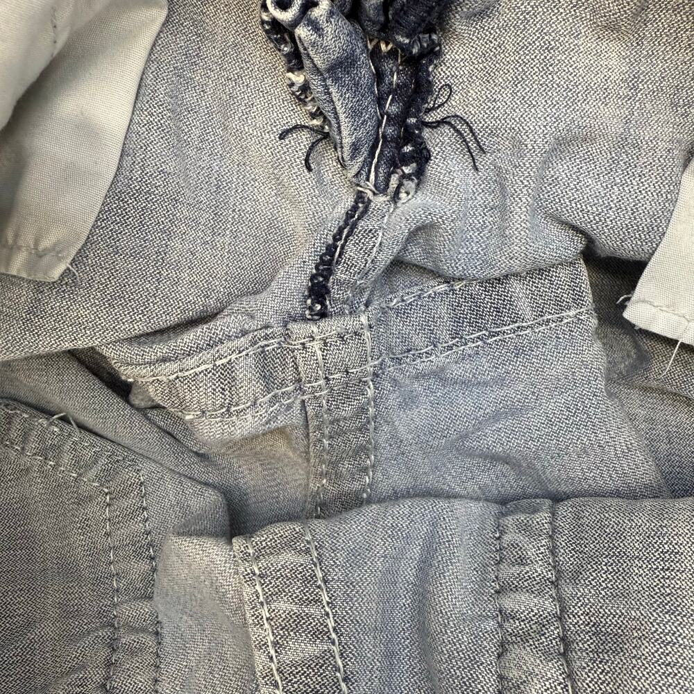 Vigoss Jeans Women's 3/4x33 Light Blue Chelsea Slim Boot Cut Western Preppy - Picture 10 of 15